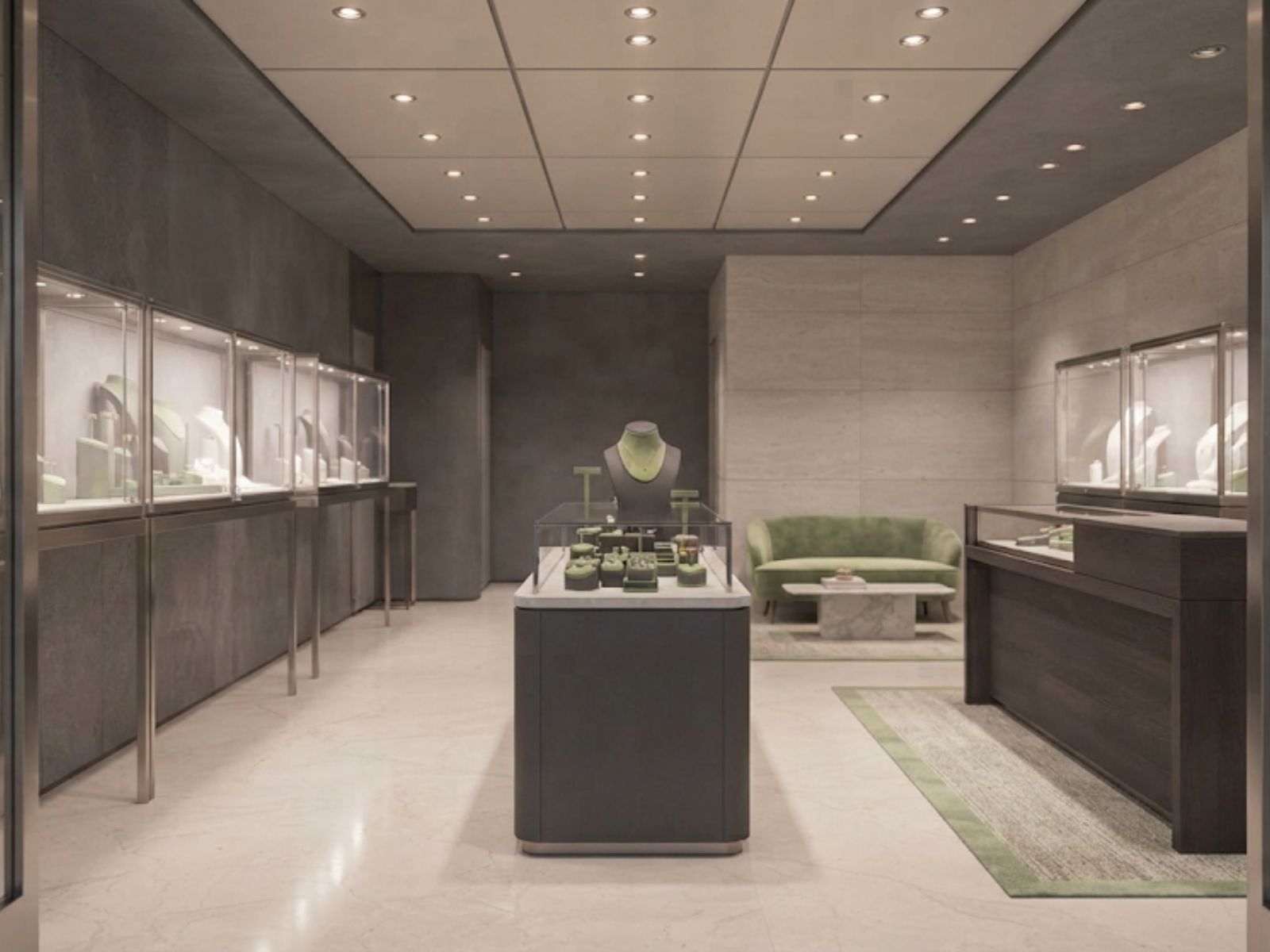 Full jewelry store fit-out